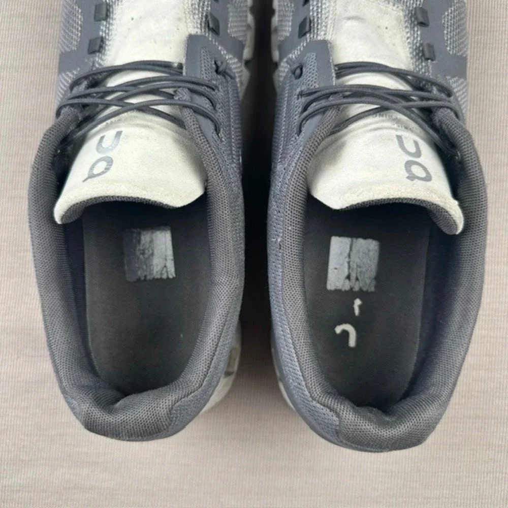 On Cloud 5 Combo Rock Ice Men's Size 10 Gray White 79.98151